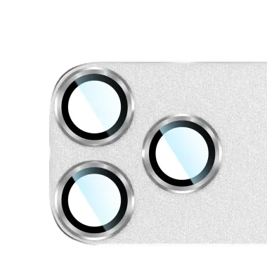 Protection Objectif iPhone 17 Pro | Verre Trempé et Cadre Titane Mat Argent - photo 14