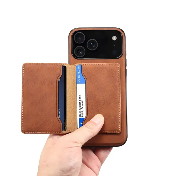 Coque iPhone 17 Pro Max Rétro avec Porte-Cartes | D13