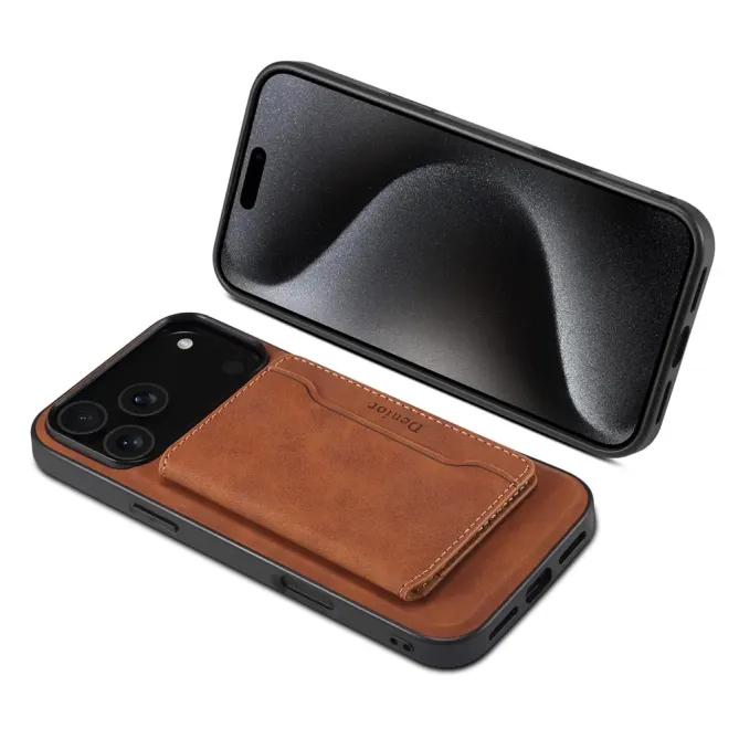 Coque iPhone 17 Pro Max Rétro avec Porte-Cartes | D13