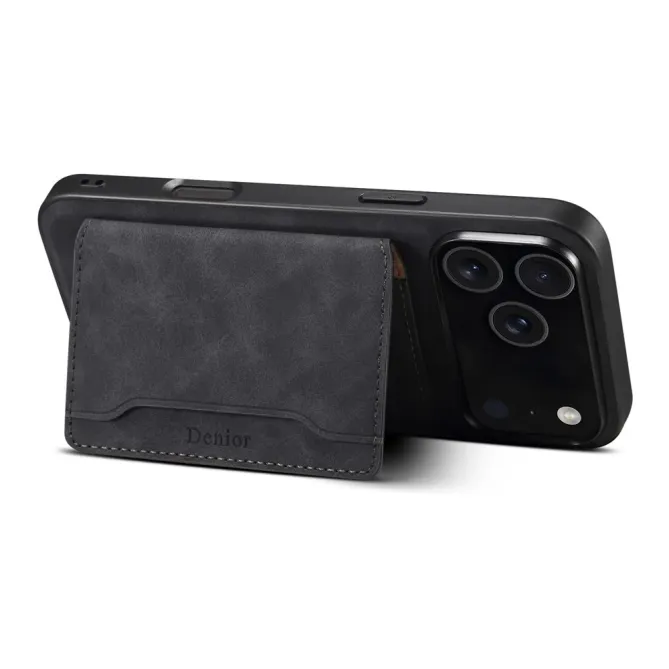 Coque iPhone 17 Pro Max Rétro avec Porte-Cartes | D13