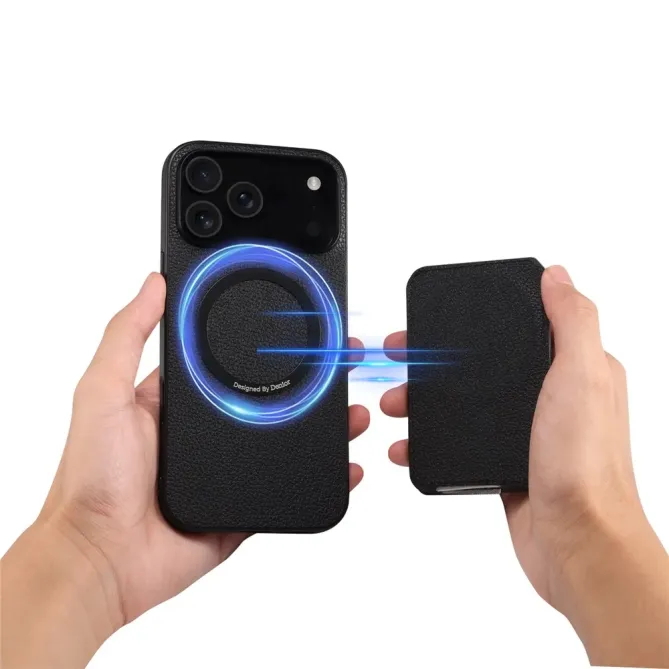 Coque iPhone 17 Pro Porte-cartes détachable | D29