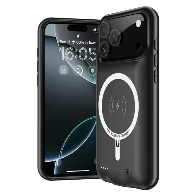 Coque Batterie iPhone 17 Pro 6000mAh MagSafe