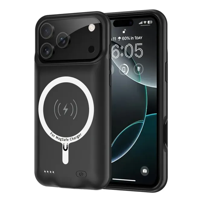 Coque Batterie iPhone 17 Pro 6000mAh MagSafe