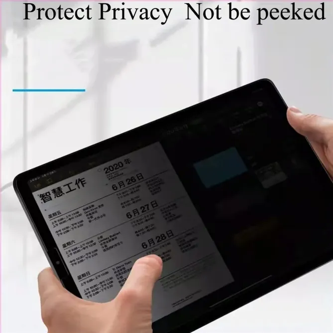 Protection d'écran Samsung Galaxy Tab A11 verre trempé et filtre de co