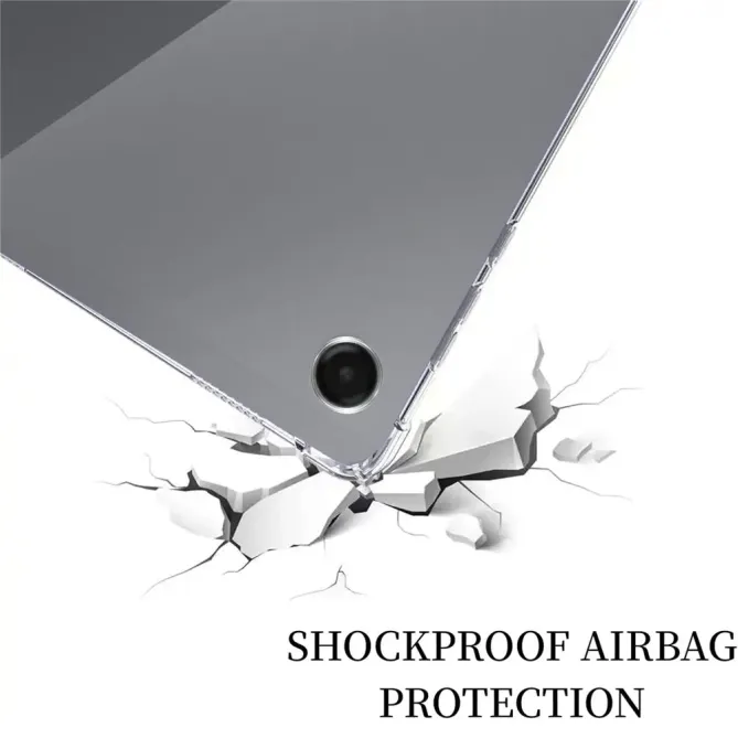 Coque Samsung Galaxy Tab A11 Transparente Antichoc + Verre Trempé