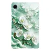 Coque Samsung Galaxy Tab A11 / A9 Orchidée Blanche Jade