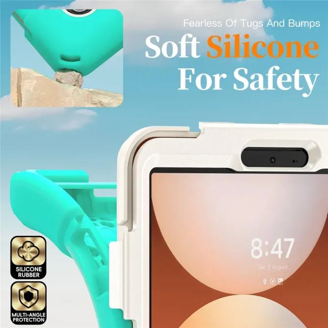 Coque Samsung Galaxy Tab A11 Support 360 degrés Bandoulière Renforcée
