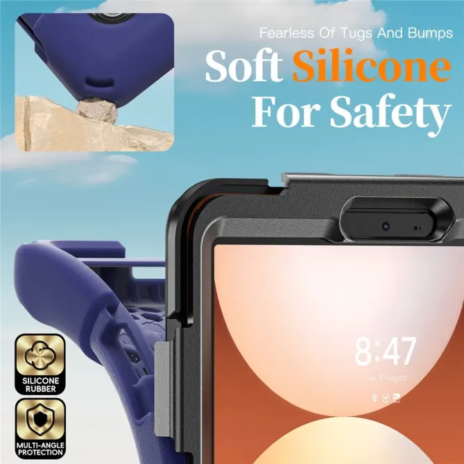 Coque Samsung Galaxy Tab A11 Support 360 degrés Bandoulière Renforcée