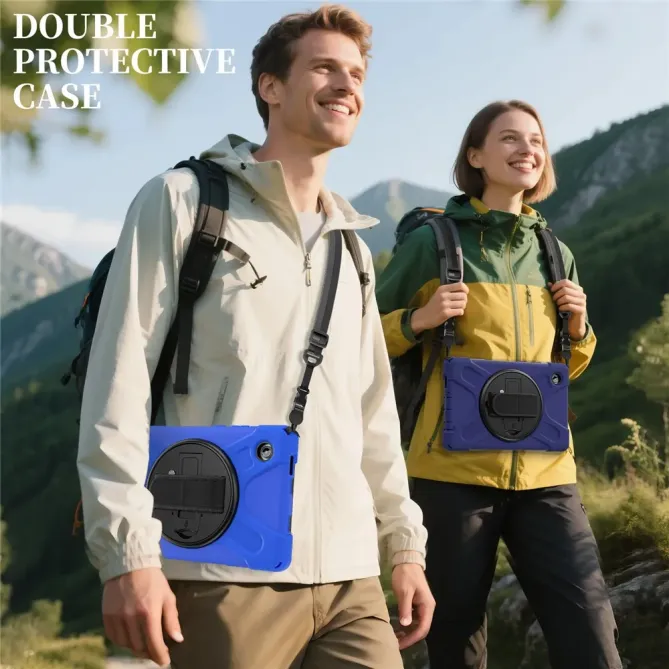 Coque Samsung Galaxy Tab A11 Support 360 degrés Bandoulière Renforcée
