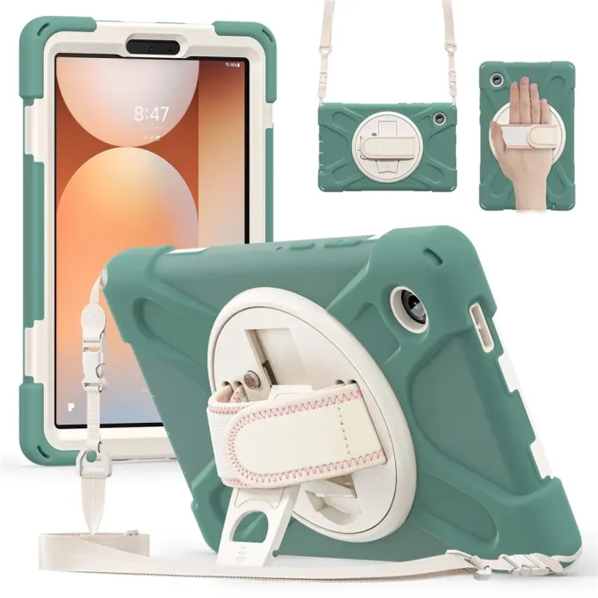 Coque Samsung Galaxy Tab A11 Support 360 degrés Bandoulière Renforcée