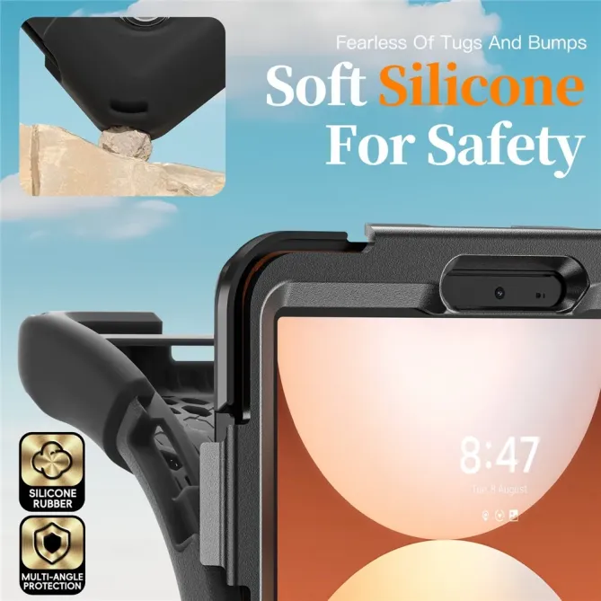 Coque Samsung Galaxy Tab A11 Support 360 degrés Bandoulière Renforcée