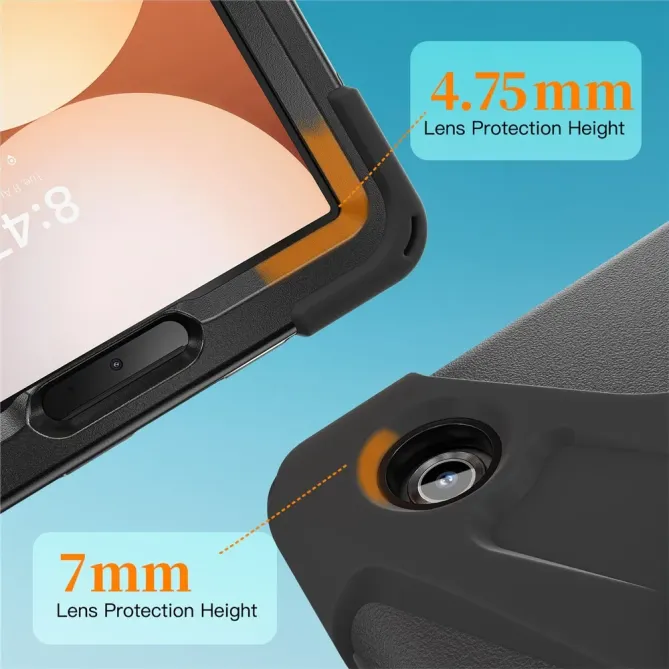 Coque Samsung Galaxy Tab A11 Support 360 degrés Bandoulière Renforcée