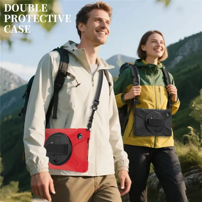 Coque Samsung Galaxy Tab A11 Support 360 degrés Bandoulière Renforcée