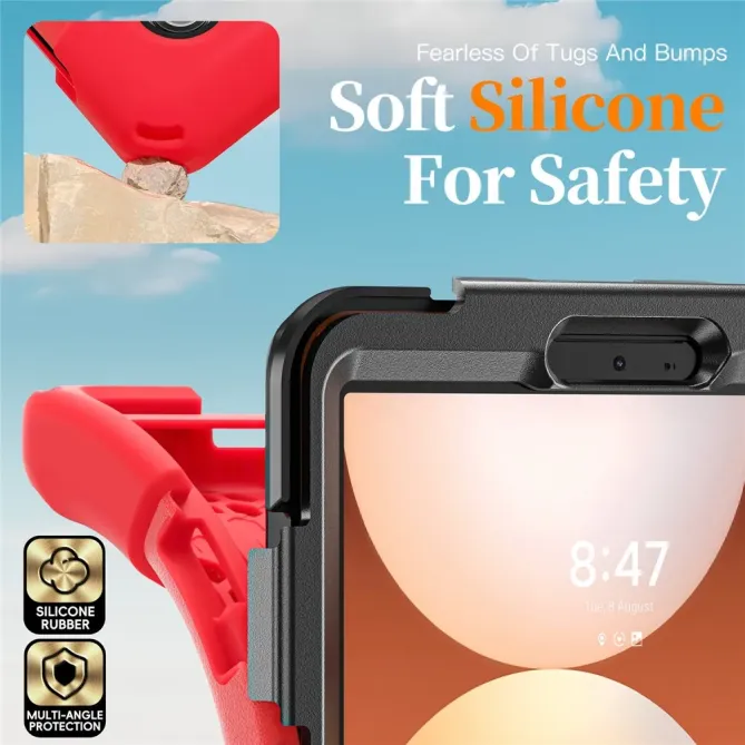 Coque Samsung Galaxy Tab A11 Support 360 degrés Bandoulière Renforcée
