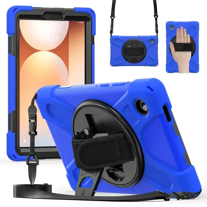 Coque Samsung Galaxy Tab A11 Support 360 degrés Bandoulière Renforcée