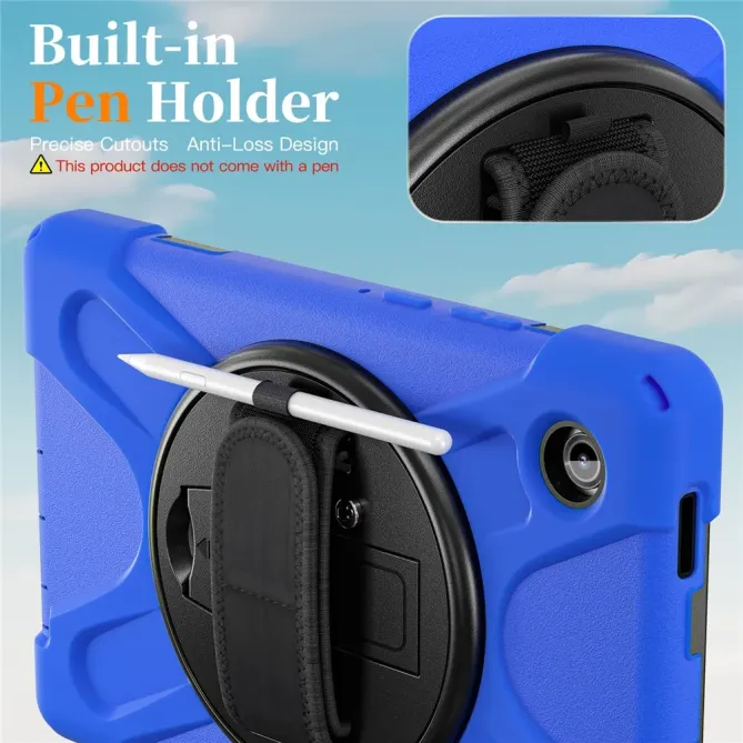 Coque Samsung Galaxy Tab A11 Support 360 degrés Bandoulière Renforcée