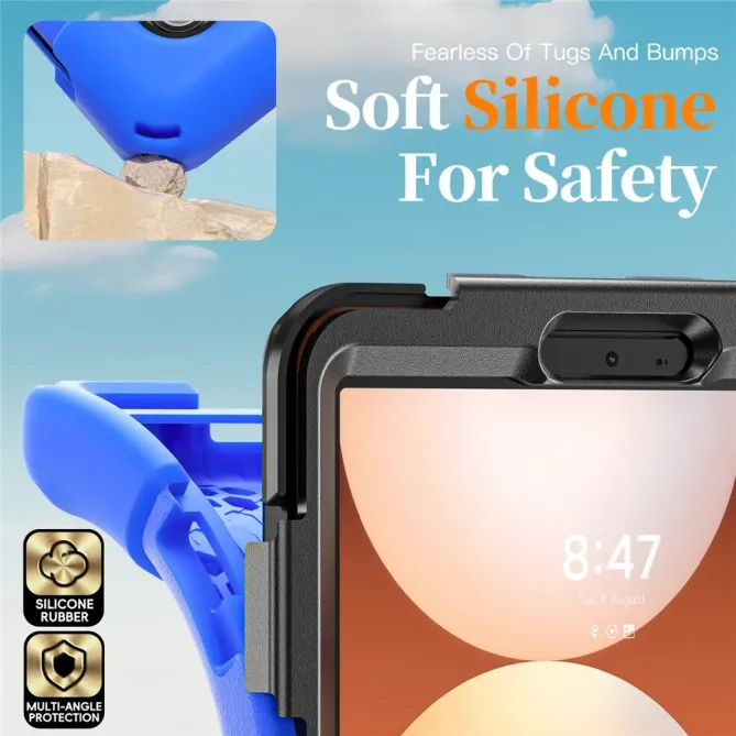 Coque Samsung Galaxy Tab A11 Support 360 degrés Bandoulière Renforcée