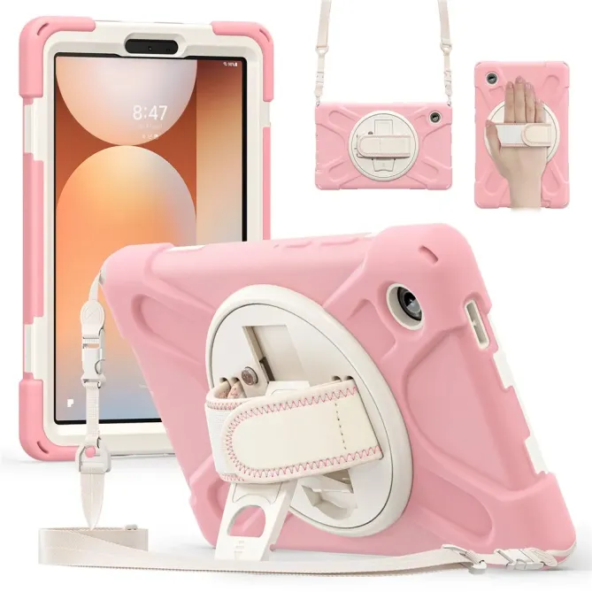 Coque Samsung Galaxy Tab A11 Support 360 degrés Bandoulière Renforcée