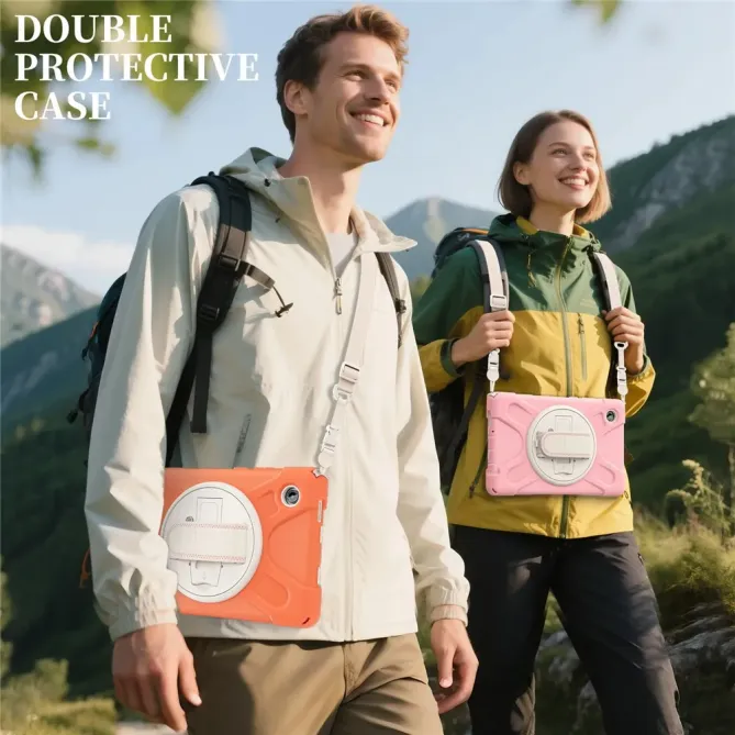 Coque Samsung Galaxy Tab A11 Support 360 degrés Bandoulière Renforcée