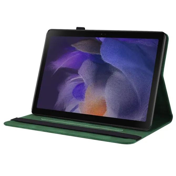 Étui Samsung Galaxy Tab A11 / A9 Papillon Fleur Simili Cuir Porte-cart