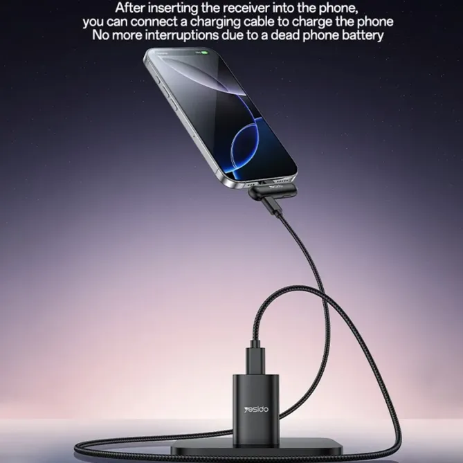 Microphone Cravate AI Type-C 48KHz Sans Fil