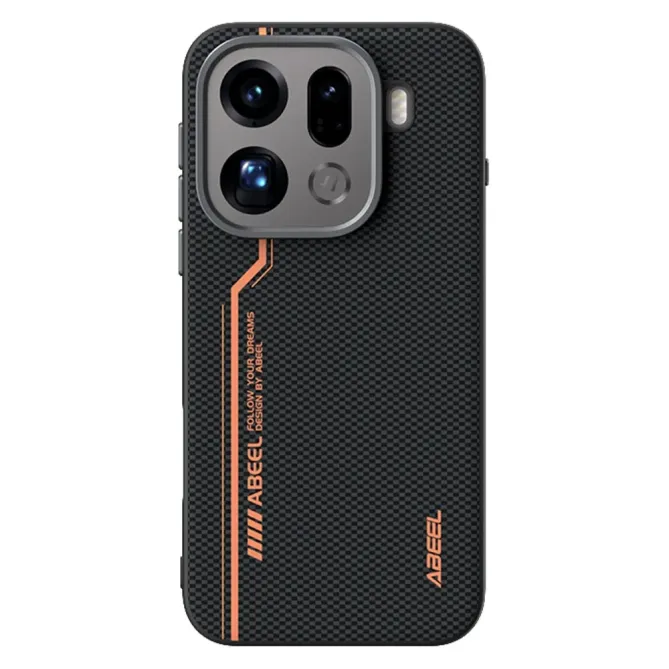 Coque Oppo Find X9 Pro 5G Racing Noir et Orange
