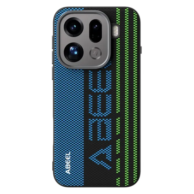 Coque Oppo Find X9 Pro 5G Racing Compatible MagSafe - Bleu