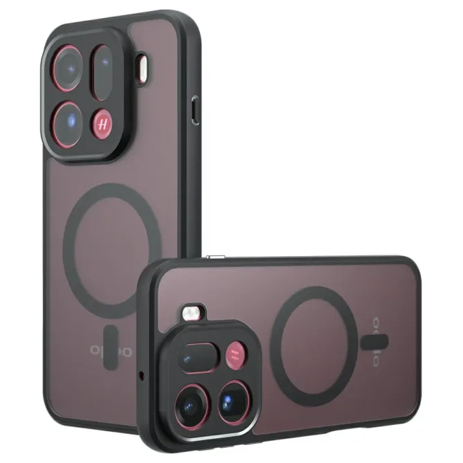 Coque Oppo Find X9 Pro 5G MagSafe Noir Mate Bumper