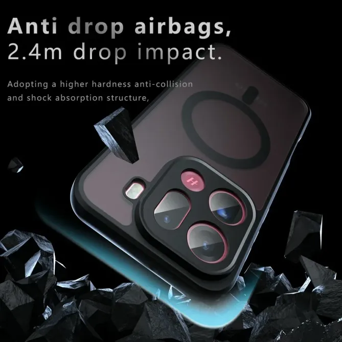 Coque Oppo Find X9 Pro 5G MagSafe Noir Mate Bumper