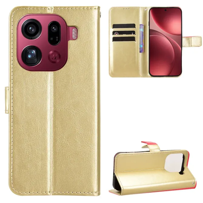 Housse Oppo Find X9 Pro 5G | Cuir Patiné Style Vintage