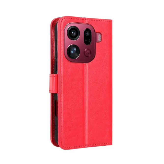 Housse Oppo Find X9 Pro 5G | Cuir Patiné Style Vintage