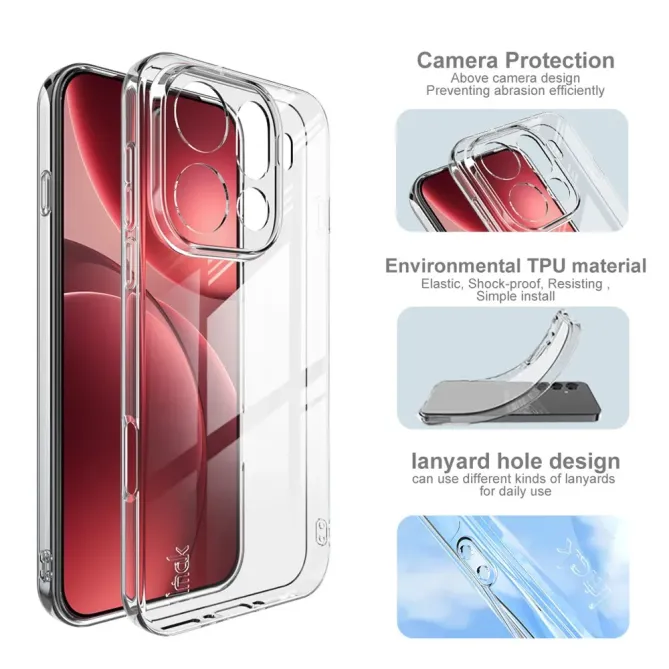 Coque Oppo Find X9 Pro 5G IMAK Transparent Silicone