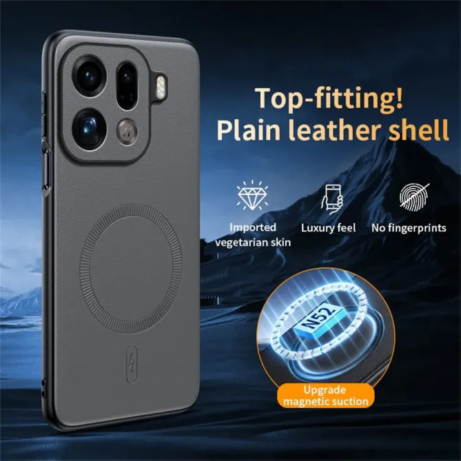 Coque Oppo Find X9 Pro 5G cuir magnétique