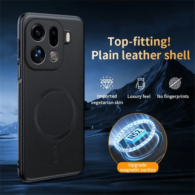 Coque Oppo Find X9 Pro 5G cuir magnétique