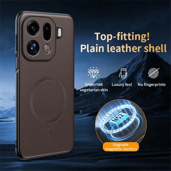 Coque Oppo Find X9 Pro 5G cuir magnétique