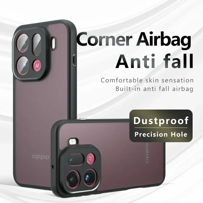 Coque Oppo Find X9 Pro 5G Noir Mate Bumper