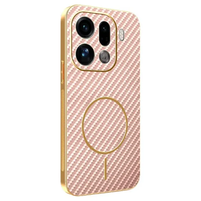 Coque Oppo Find X9 Pro 5G Texture Carbone MagSafe