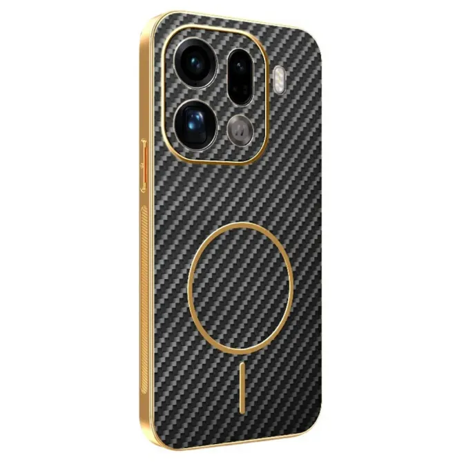 Coque Oppo Find X9 Pro 5G Texture Carbone MagSafe