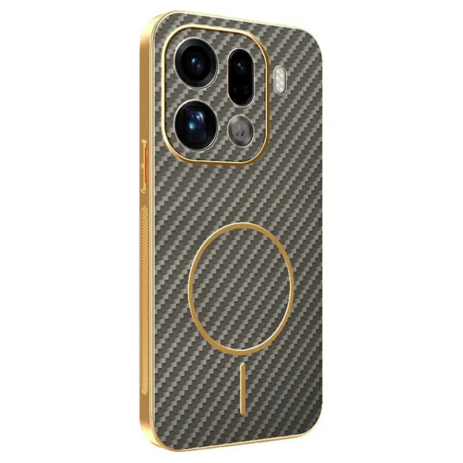 Coque Oppo Find X9 Pro 5G Texture Carbone MagSafe