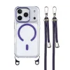 Coque iPhone 17 Pro Max Transparente MagSafe et Cordon
