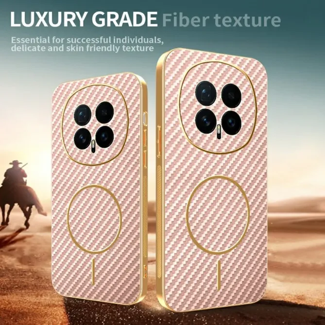 Coque Honor Magic 8 Texture Carbone MagSafe