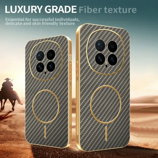 Coque Honor Magic 8 Texture Carbone MagSafe