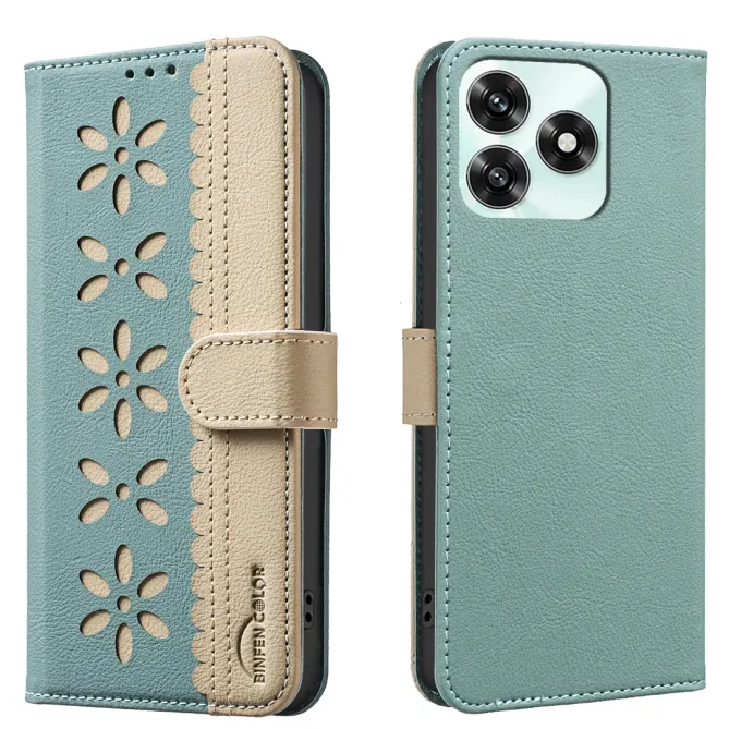 Housse Honor X5C Plus Porte-Cartes Fleurs | BF36