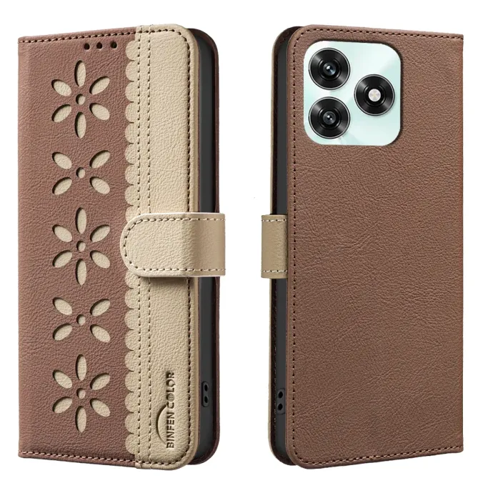Housse Honor X5C Plus Porte-Cartes Fleurs | BF36