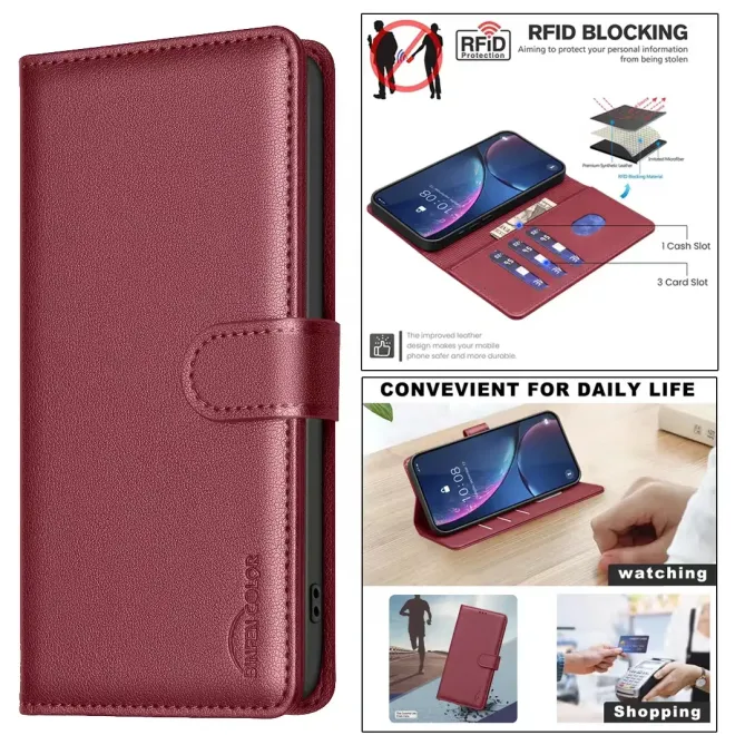 Housse Honor X5C Plus Porte-Cartes en Simili Cuir | BF32