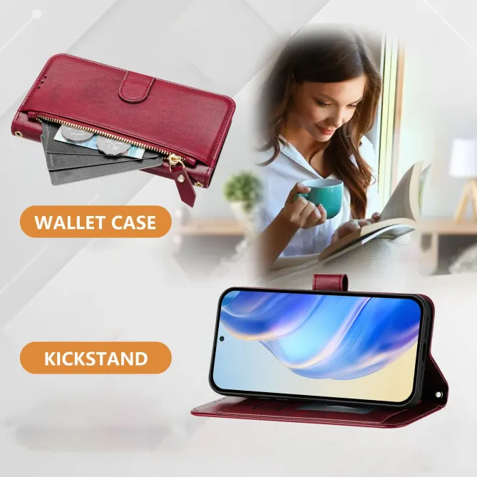 Housse Honor X5C Plus Porte-Cartes à Lanière