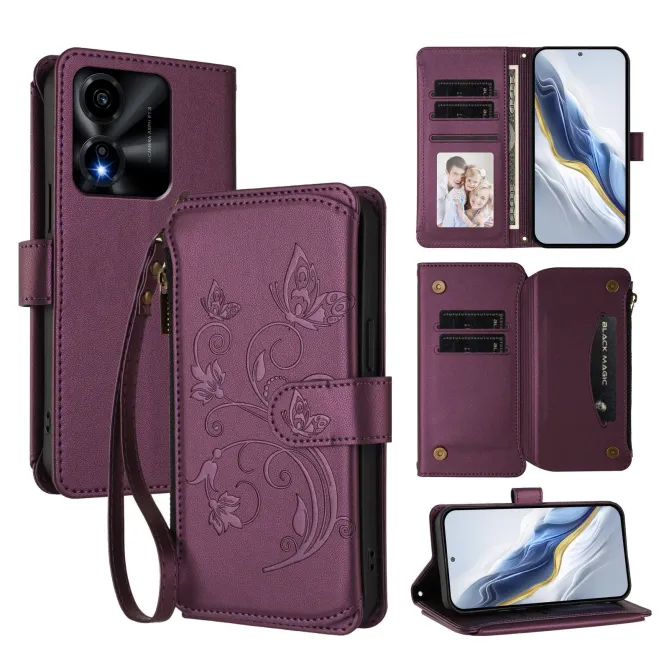 Housse Honor X5C Plus Papillon Zippée | FÉERIE