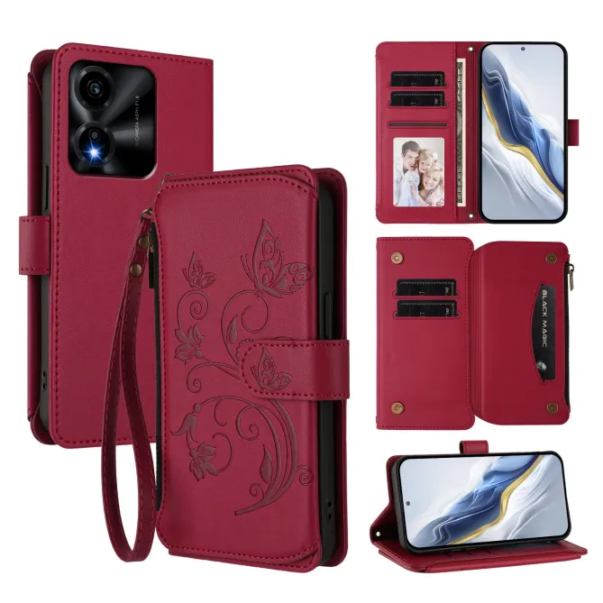 Housse Honor X5C Plus Papillon Zippée | FÉERIE