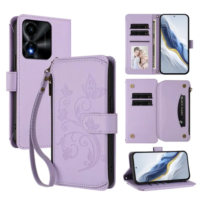 Housse Honor X5C Plus Papillon Zippée | FÉERIE