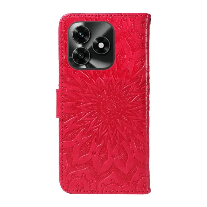 Housse Honor X5C Plus Sunflower à lanière